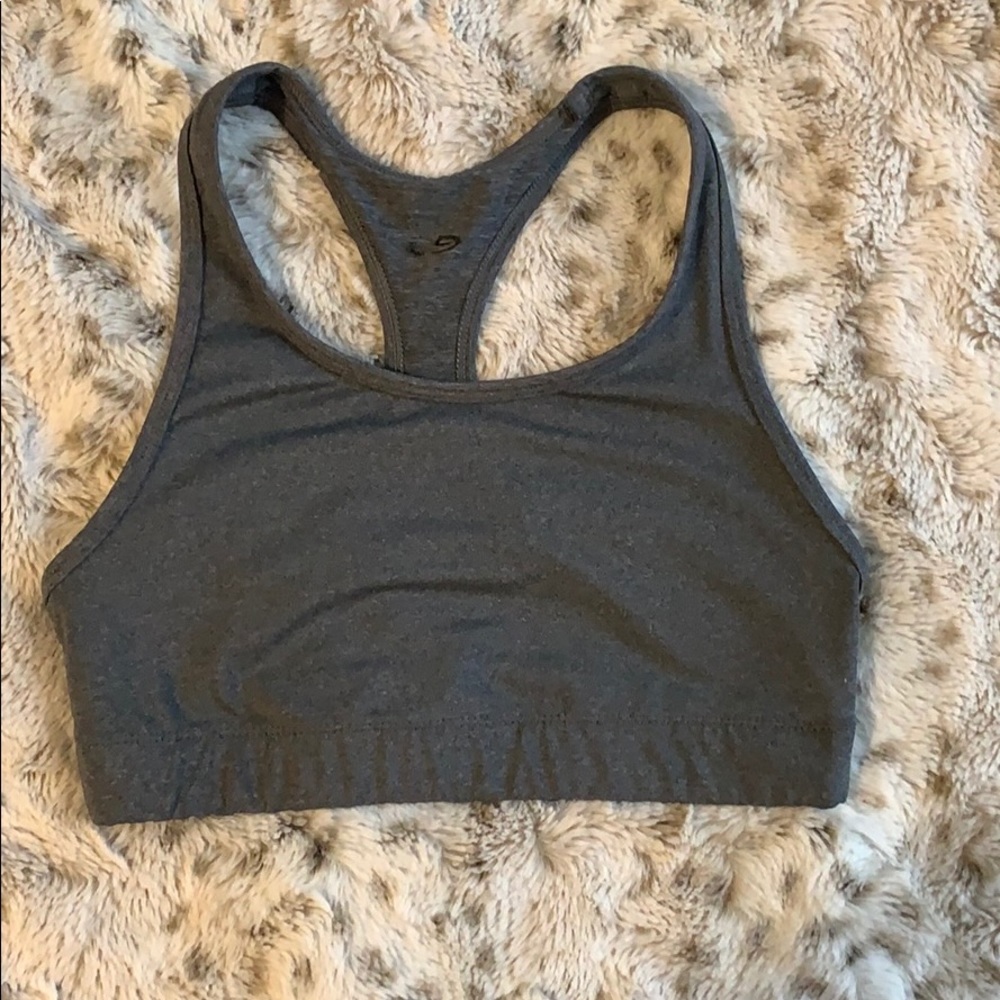 Racer back sports bra